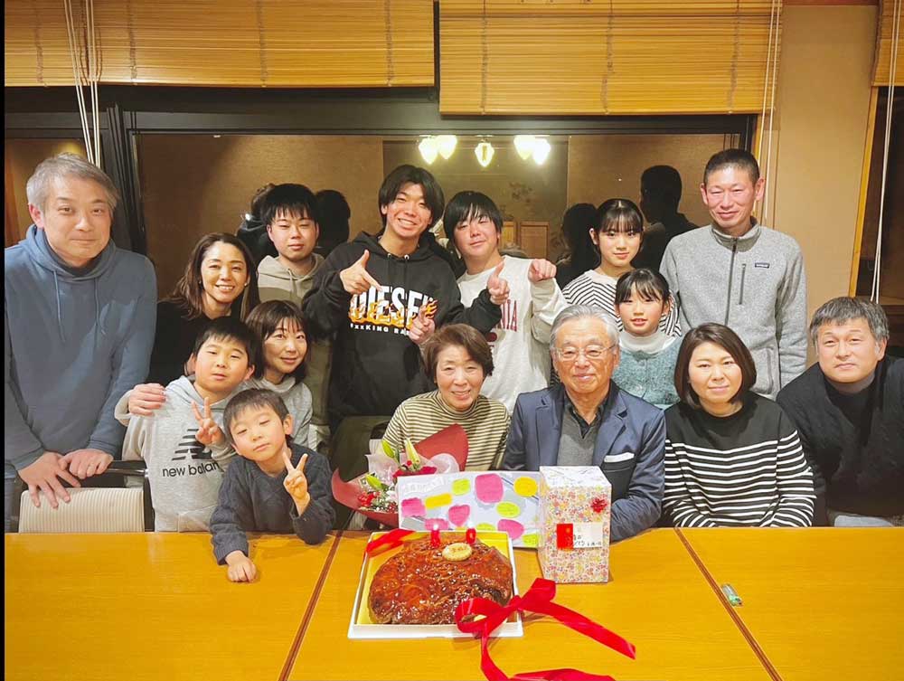 金婚式のお祝い